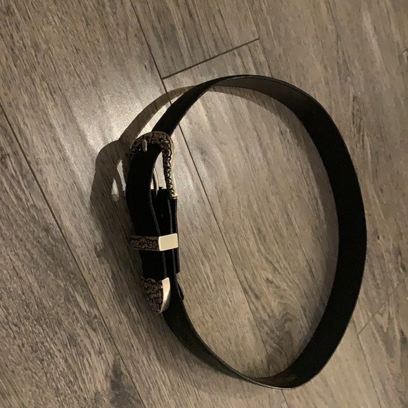 Western Ariat black leather belt - Picture 5 of 7